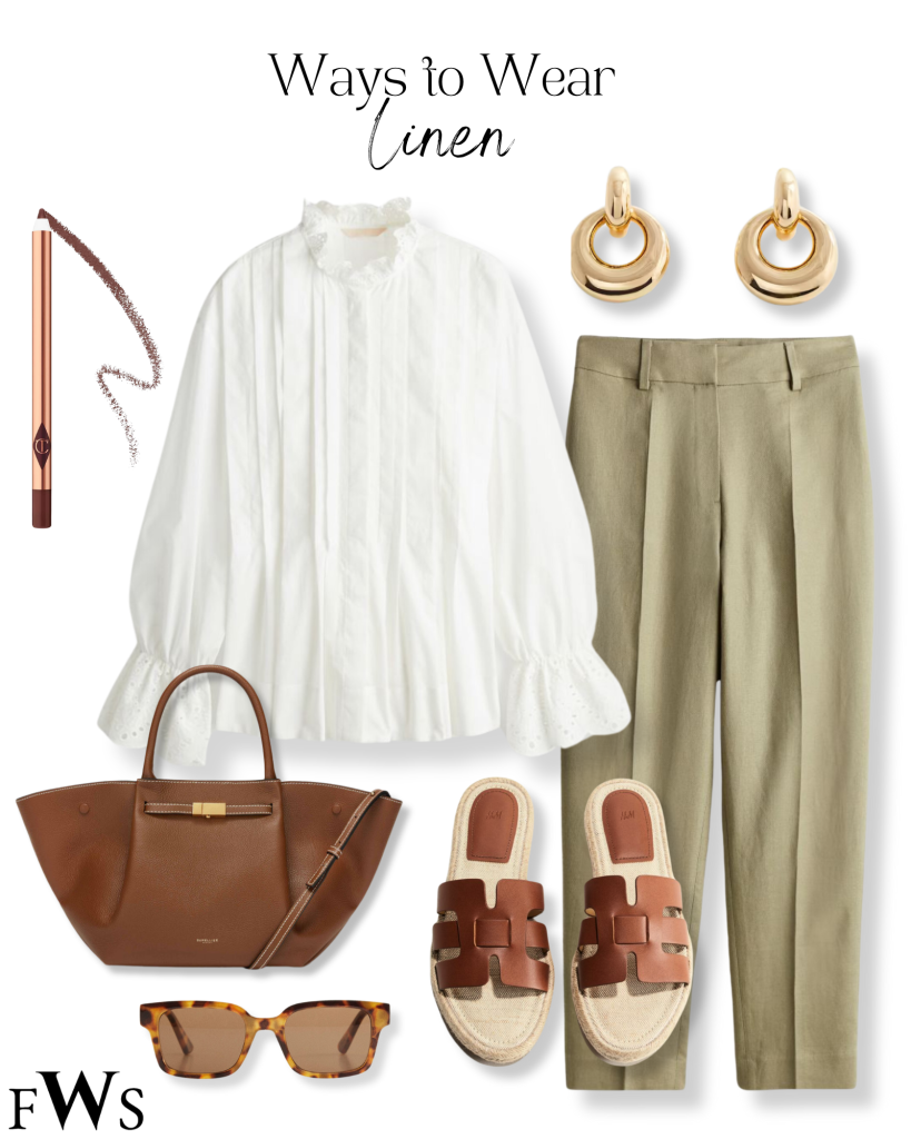 5 Spring Outfits with Linen